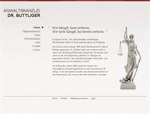 Tablet Screenshot of buttliger.ch